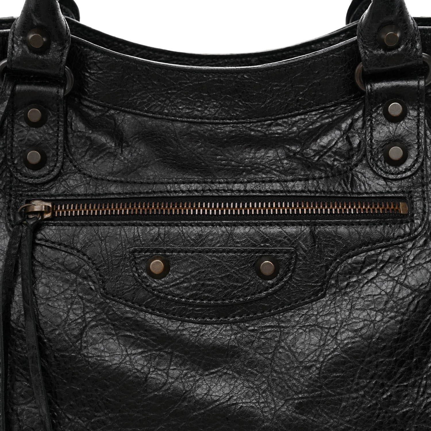 Balenciaga Agneau Classic Hardware Velo Black 9 of 14