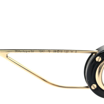 Christian Dior Square 30 Montaigne Sunglasses Black 6 of 8
