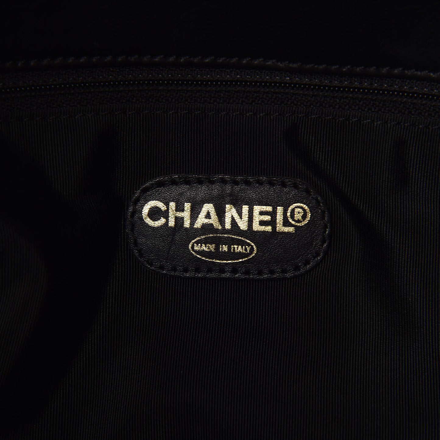 Lambskin CC Tote Black