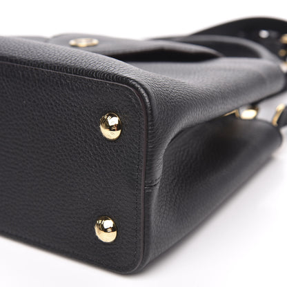 Louis Vuitton Taurillon Capucines BB Black 9 of 9