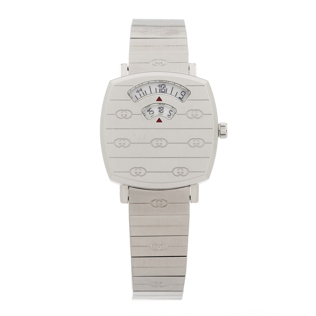 Gucci Stainless Steel 27mm Grip Quartz Watch 1 of 5
