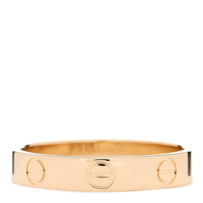 Cartier 18K Yellow Gold 3.5mm LOVE Wedding Band Ring 54 7 3 of 4