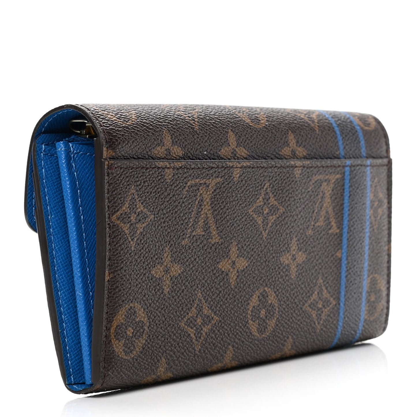 Monogram My LV Heritage Sarah Wallet NM Blue Marine