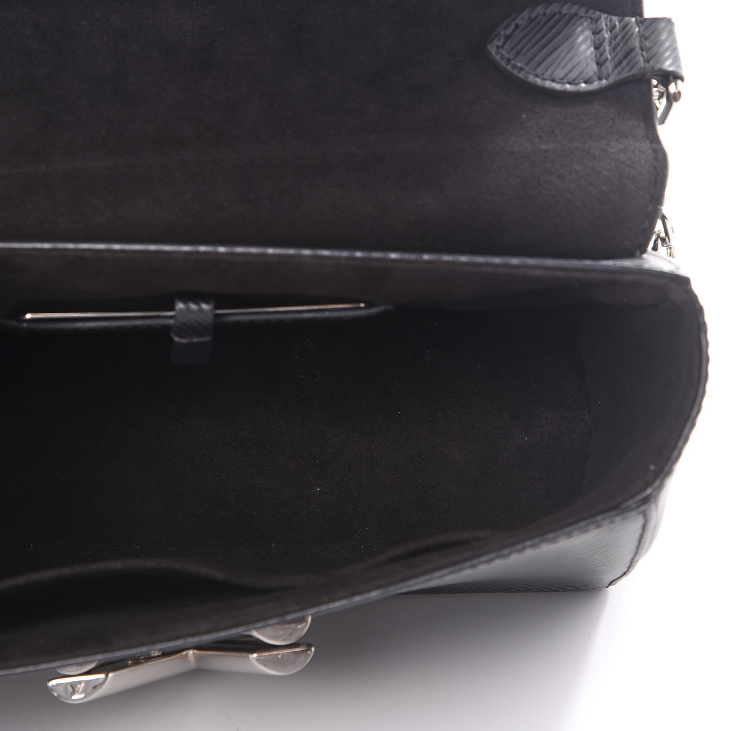 Louis Vuitton Epi Twist Shoulder Bag MM Black 4 of 9