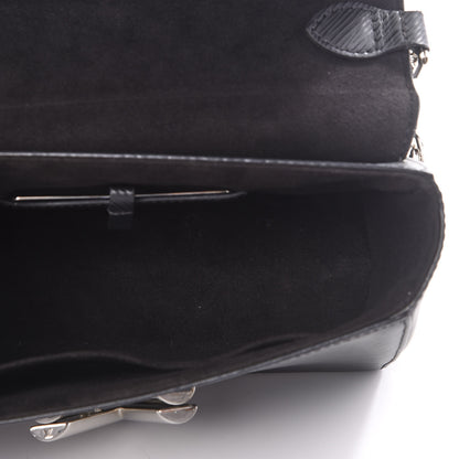Louis Vuitton Epi Twist Shoulder Bag MM Black 4 of 9