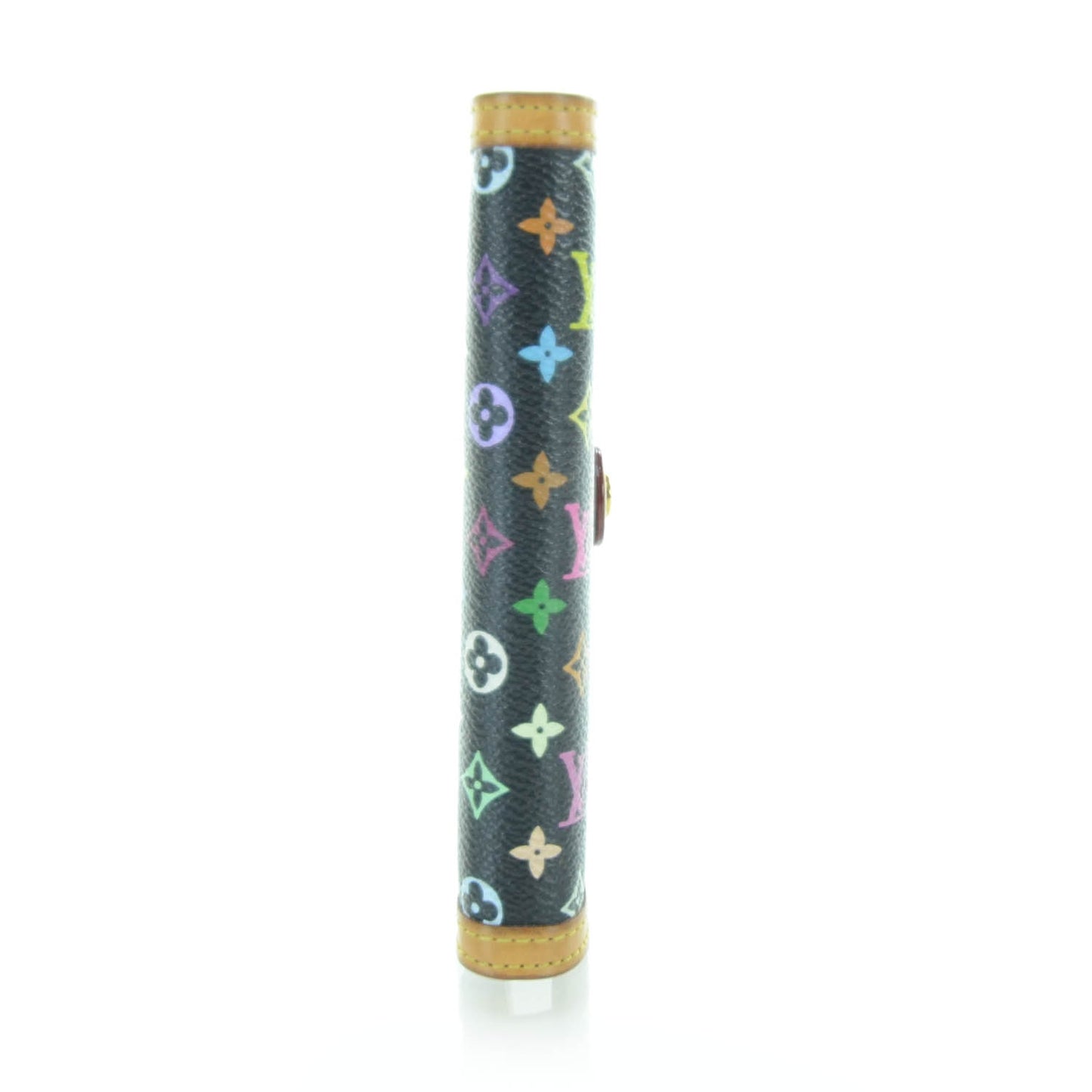 Monogram Multicolor Small Ring Agenda Cover Black