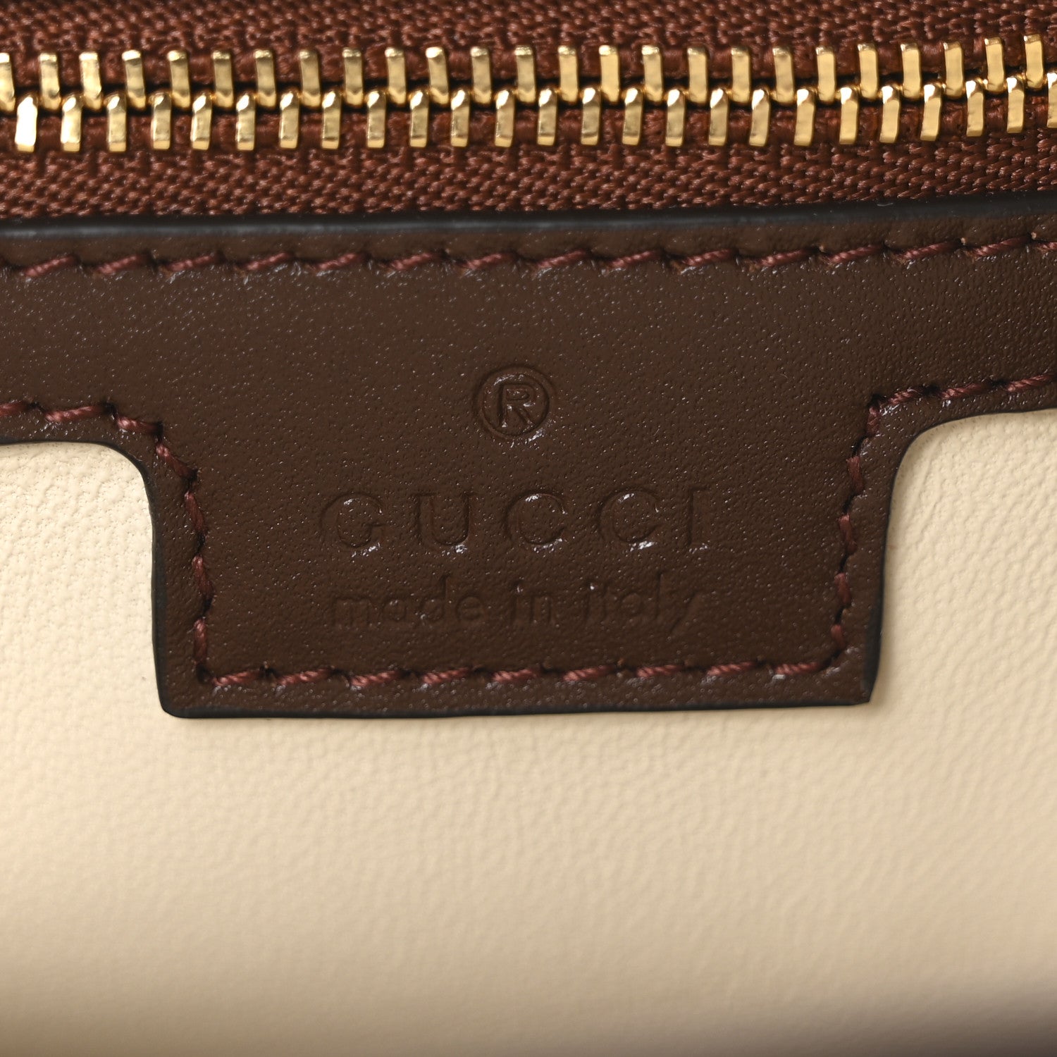 Gucci Ancora Calfskin Large Jackie Shoulder Bag Sweet Chestnut 6 of 9