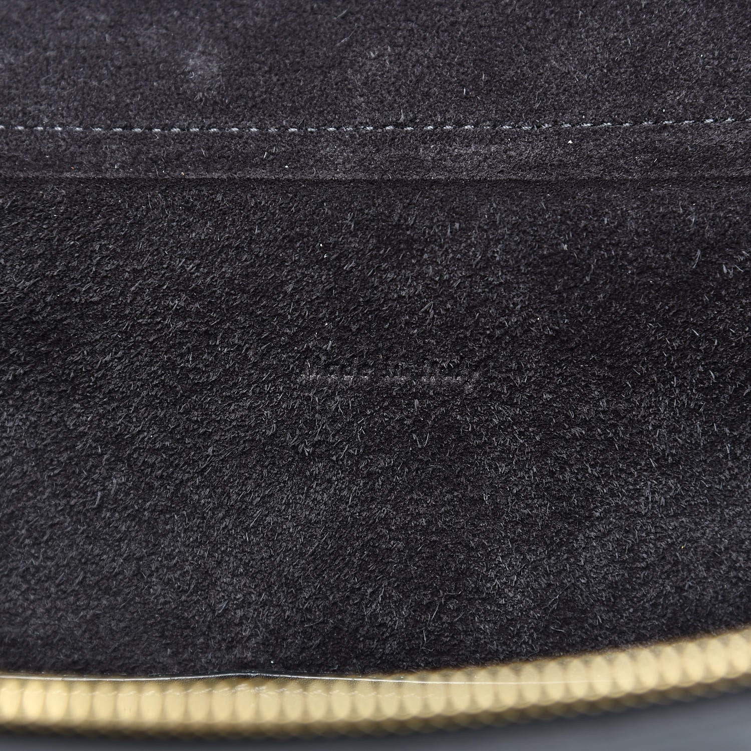 Celine Calfskin Crocodile Embossed Small Belt Bag Black 6 of 15