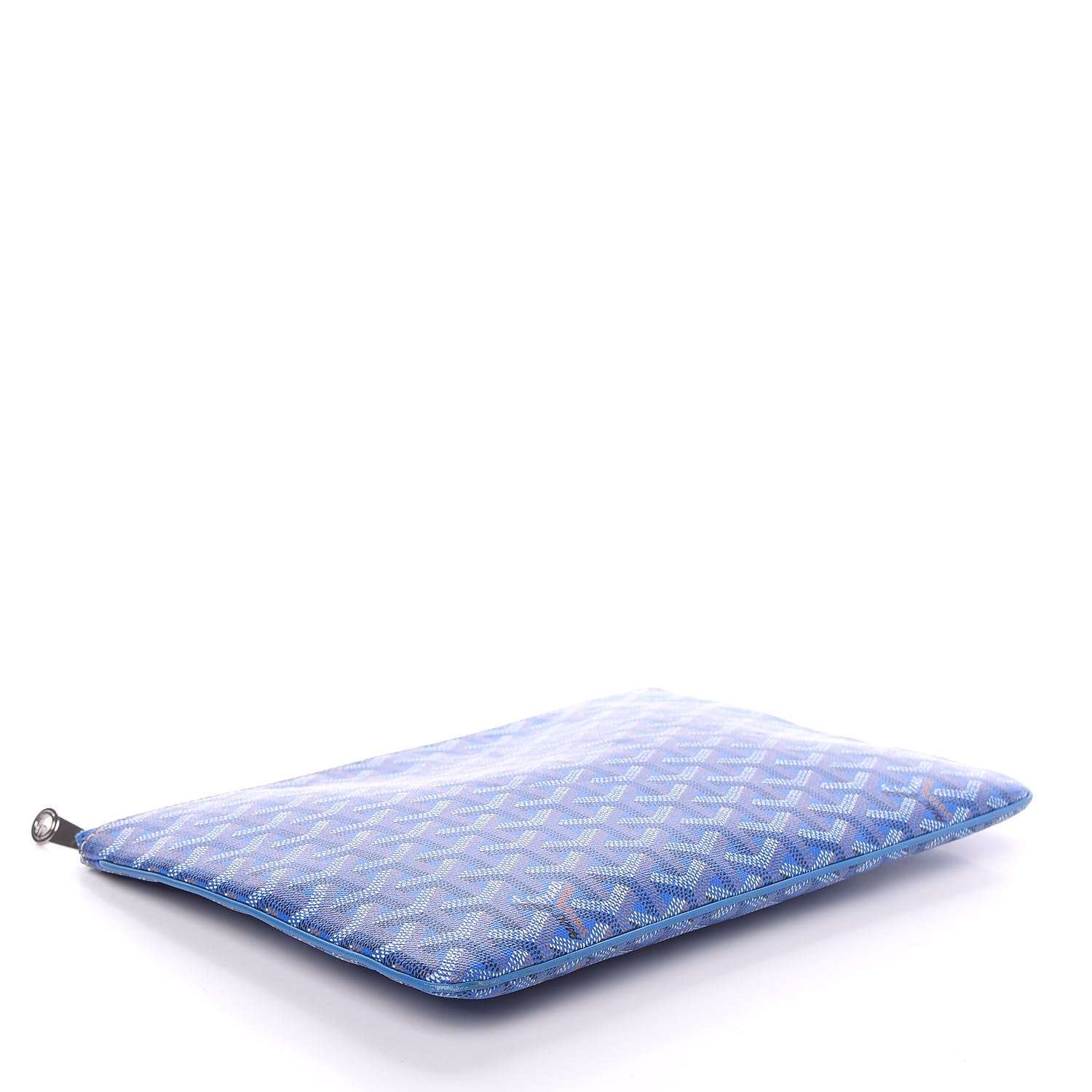 Goyard Goyardine Senat Pochette MM Sky Blue 4 of 11