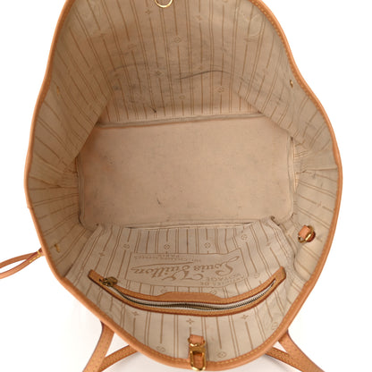 Louis Vuitton Damier Azur Neverfull MM 5 of 9