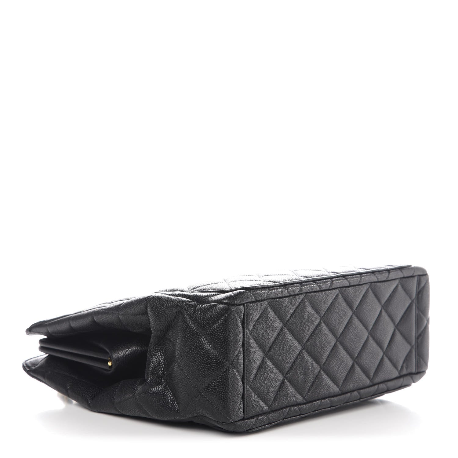 Chanel Caviar Quilted Frame Shoulder Bag Black 4 of 9