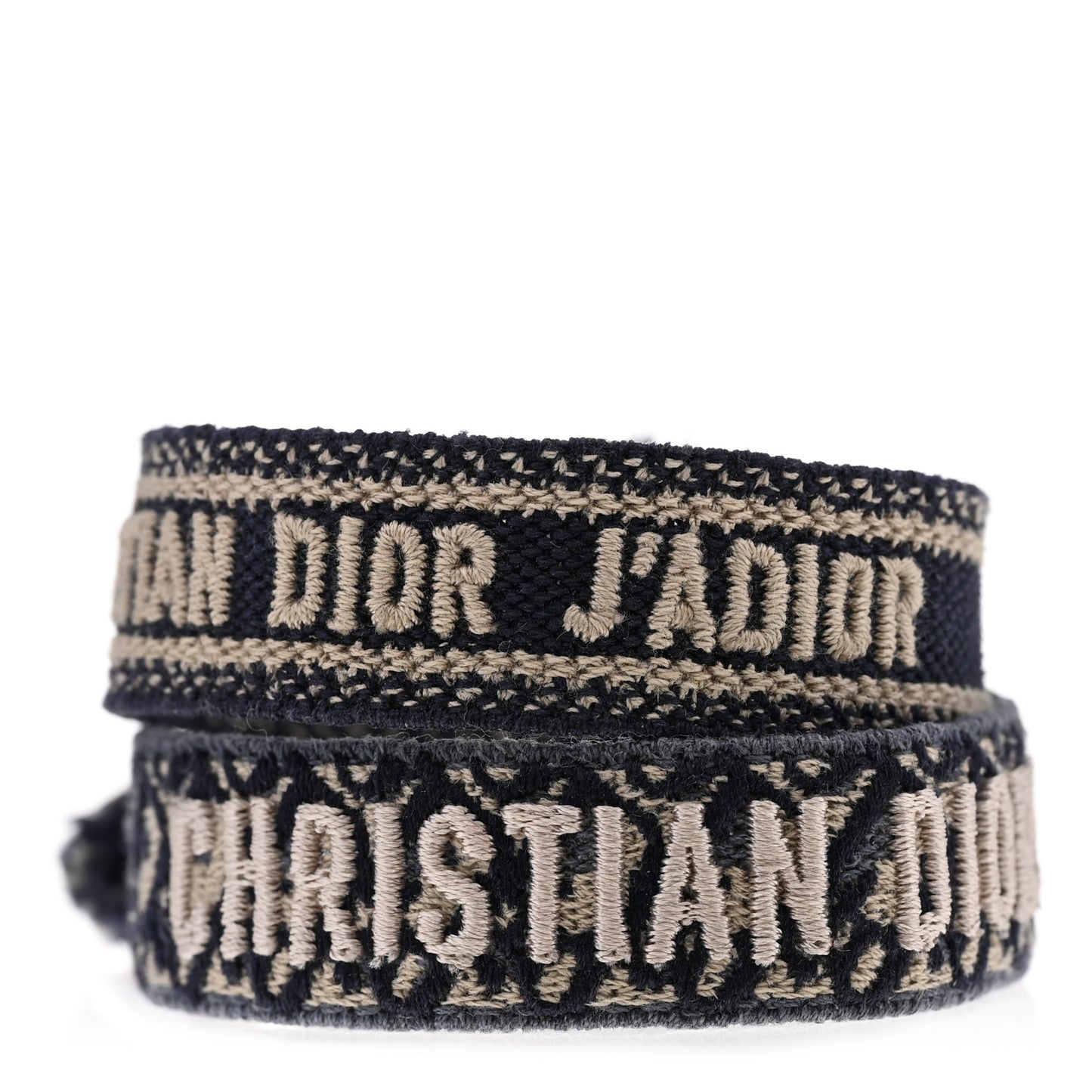 Woven Cotton J'Adior Friendship Bracelet Set Navy
