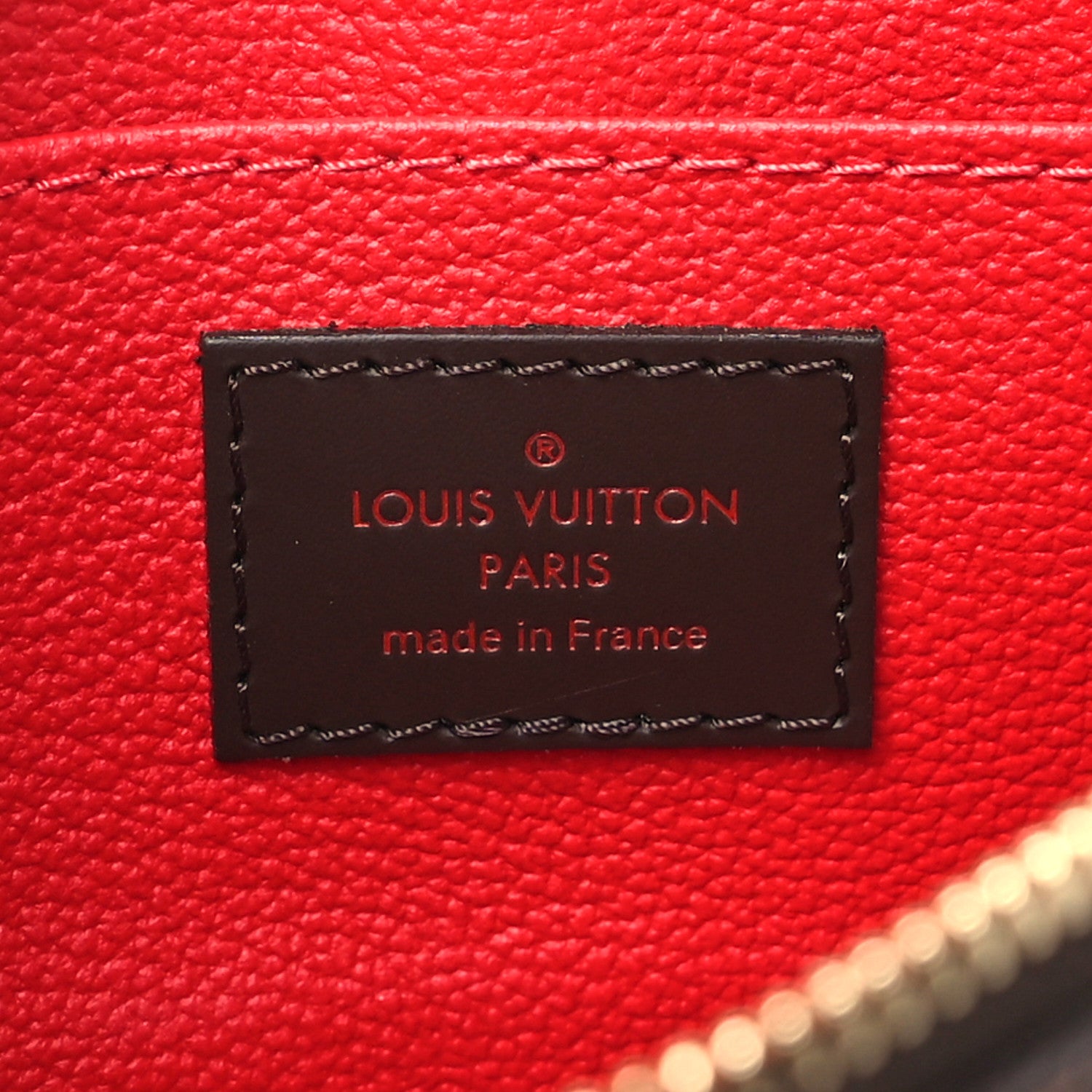 Louis Vuitton Damier Ebene Cosmetic Pouch 6 of 9