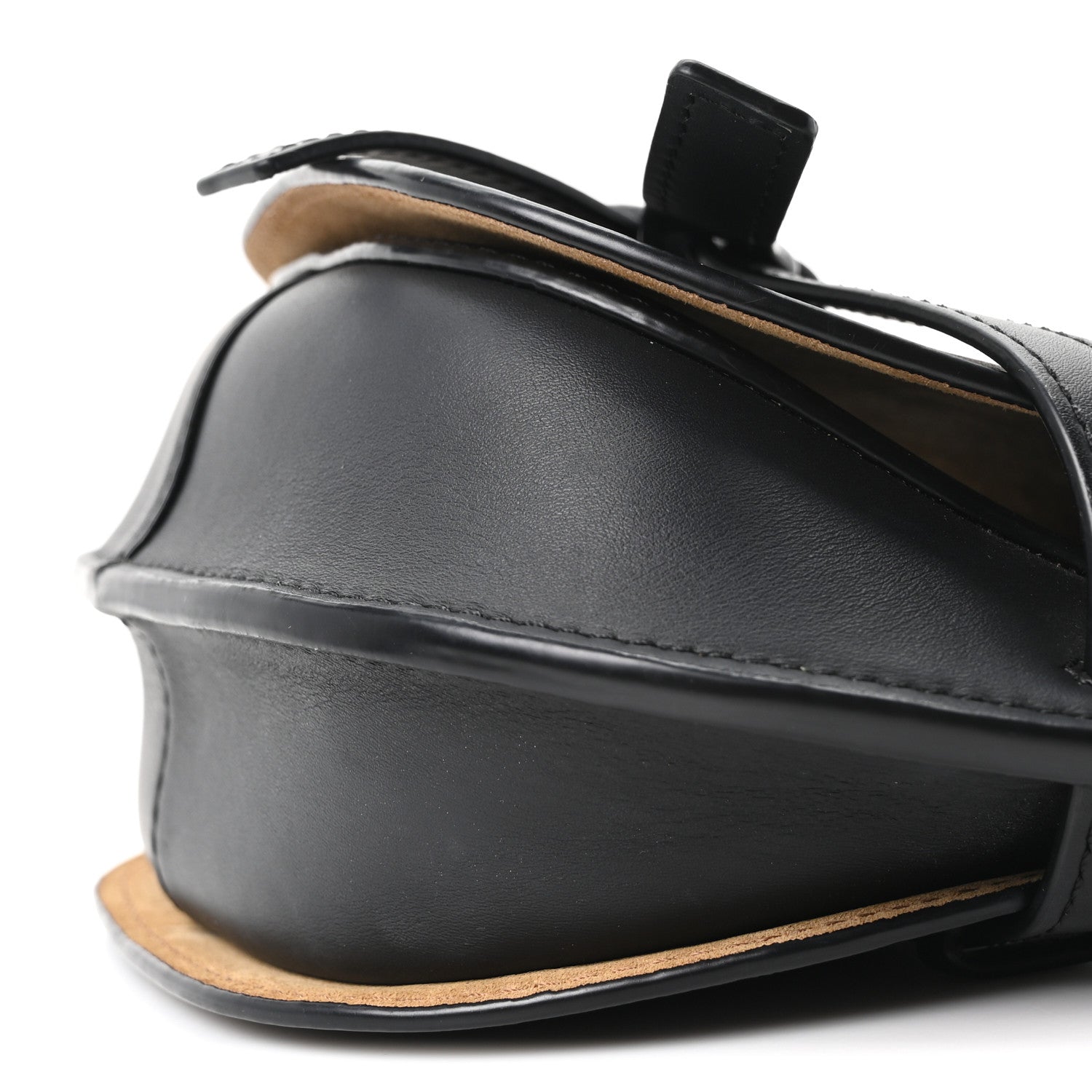Loewe Calfskin Jacquard Mini Gate Dual Bag Black 9 of 9