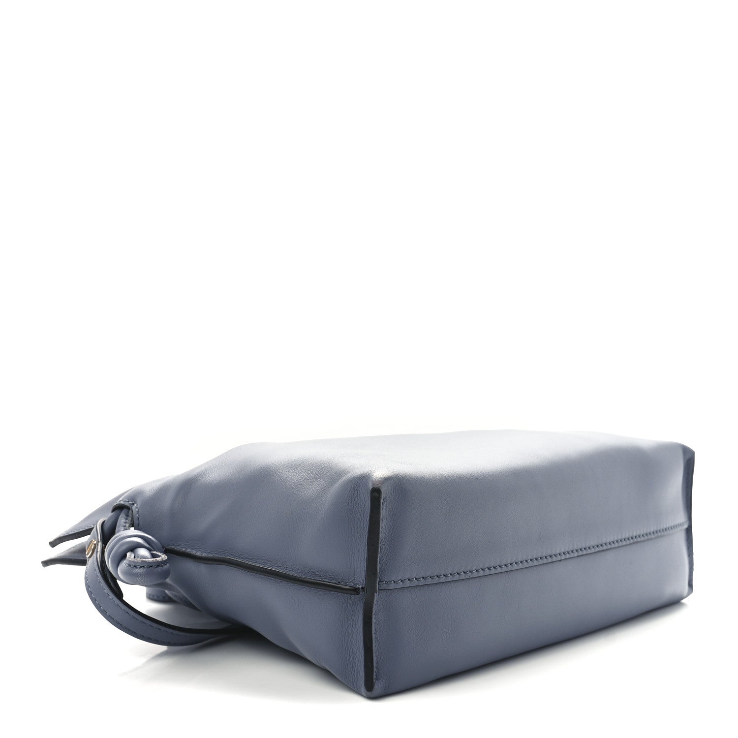 Loewe Calfskin Mini Flamenco Knot Bag Indigo Tan 4 of 11