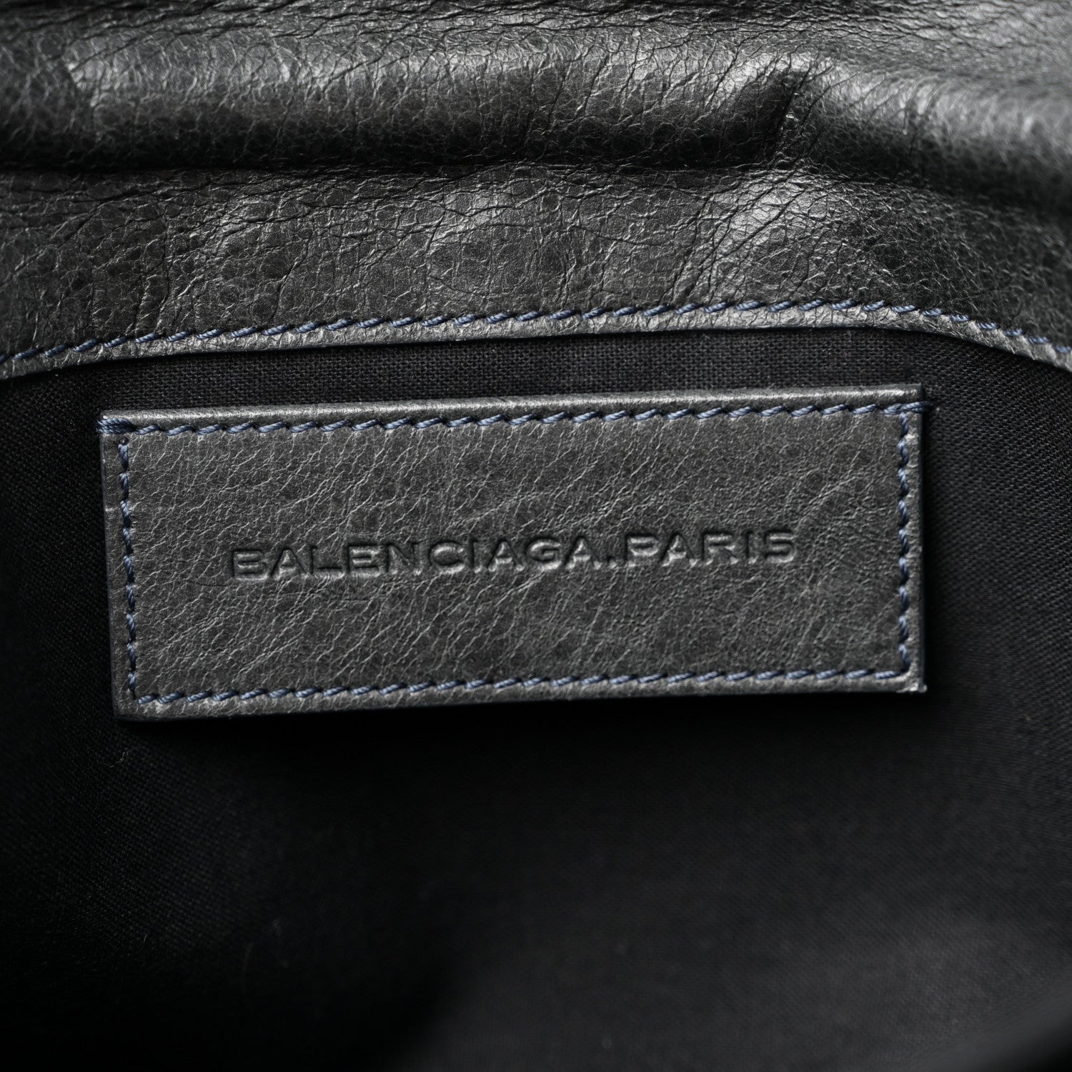 Balenciaga Agneau Giant 21 Silver Hardware Envelope Clutch Anthracite 6 of 8
