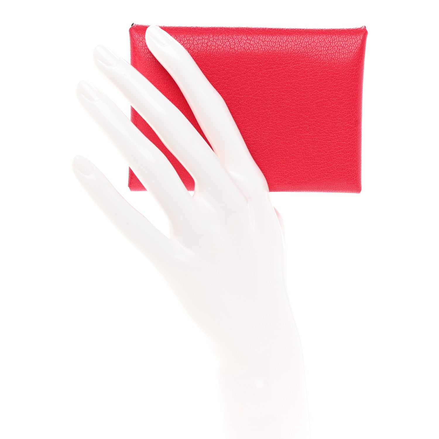 Hermes Chevre Chamkila Calvi Duo Card Case Rose Extreme 2 of 10