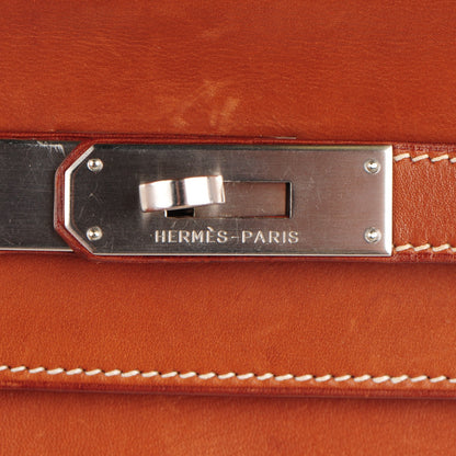 Hermes Natural Barenia Kelly Retourne 35 Fauve 5 of 23