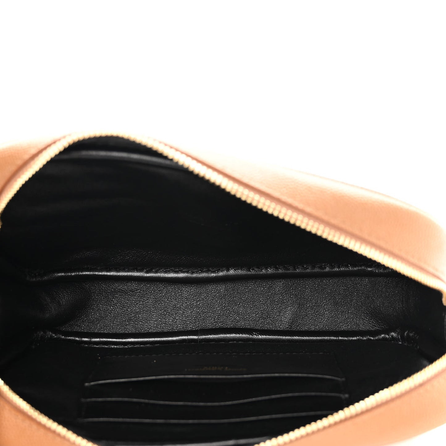 Grain De Poudre Matelasse Monogram Mini Lou Camera Bag Dark Natural