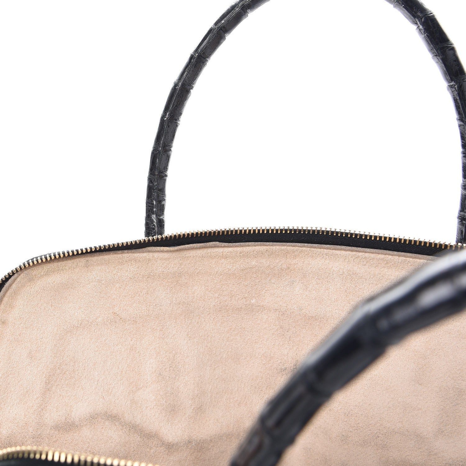 Nancy Gonzalez Crocodile Top Handle Tote Black 13 of 25