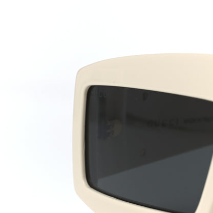 Gucci Acetate Shield Sunglasses GG0358S White 8 of 9