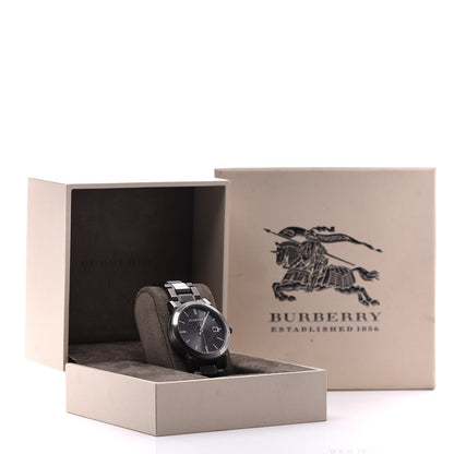 Burberry Stainless Steel 38mm Heritage Quartz Watch Grey BU9007 7 of 7