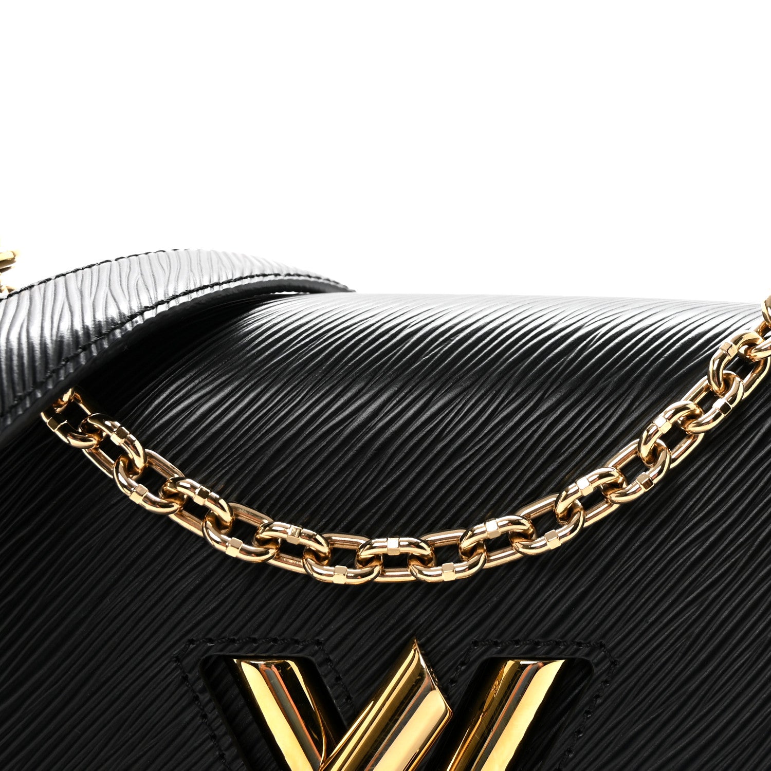 Louis Vuitton Epi Twist Shoulder Bag MM  Black 7 of 9