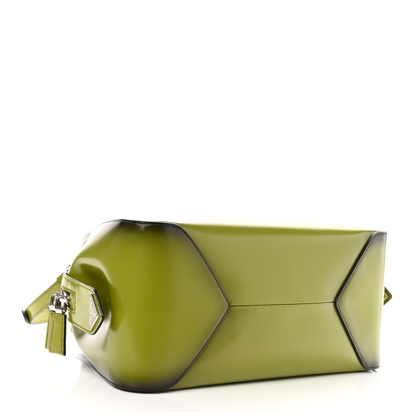 Spazzolato Medium Supernova Handbag Edera Sfumato