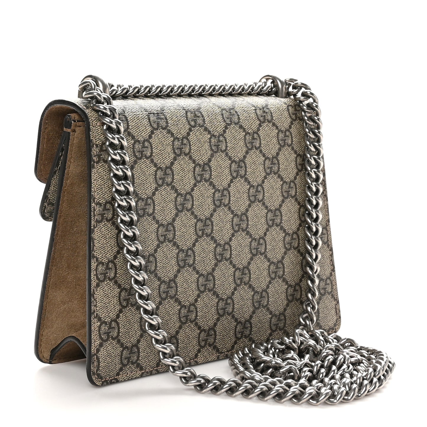 GG Supreme Monogram Mini Dionysus Shoulder Bag Taupe