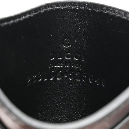 Gucci GG Supreme Monogram Calfskin Card Holder Beige Black 6 of 7