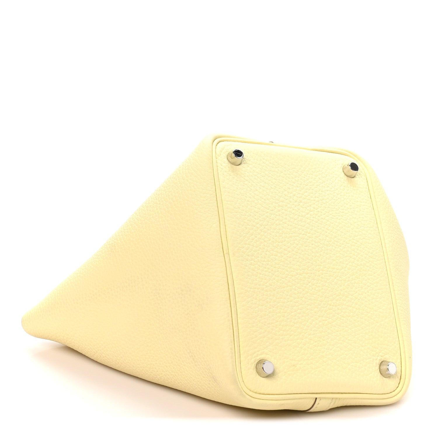 Hermes Taurillon Clemence Picotin Lock 18 PM Jaune Milton 4 of 11