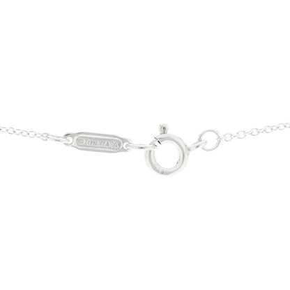 Tiffany Sterling Silver Small Bow Pendant Necklace 5 of 6