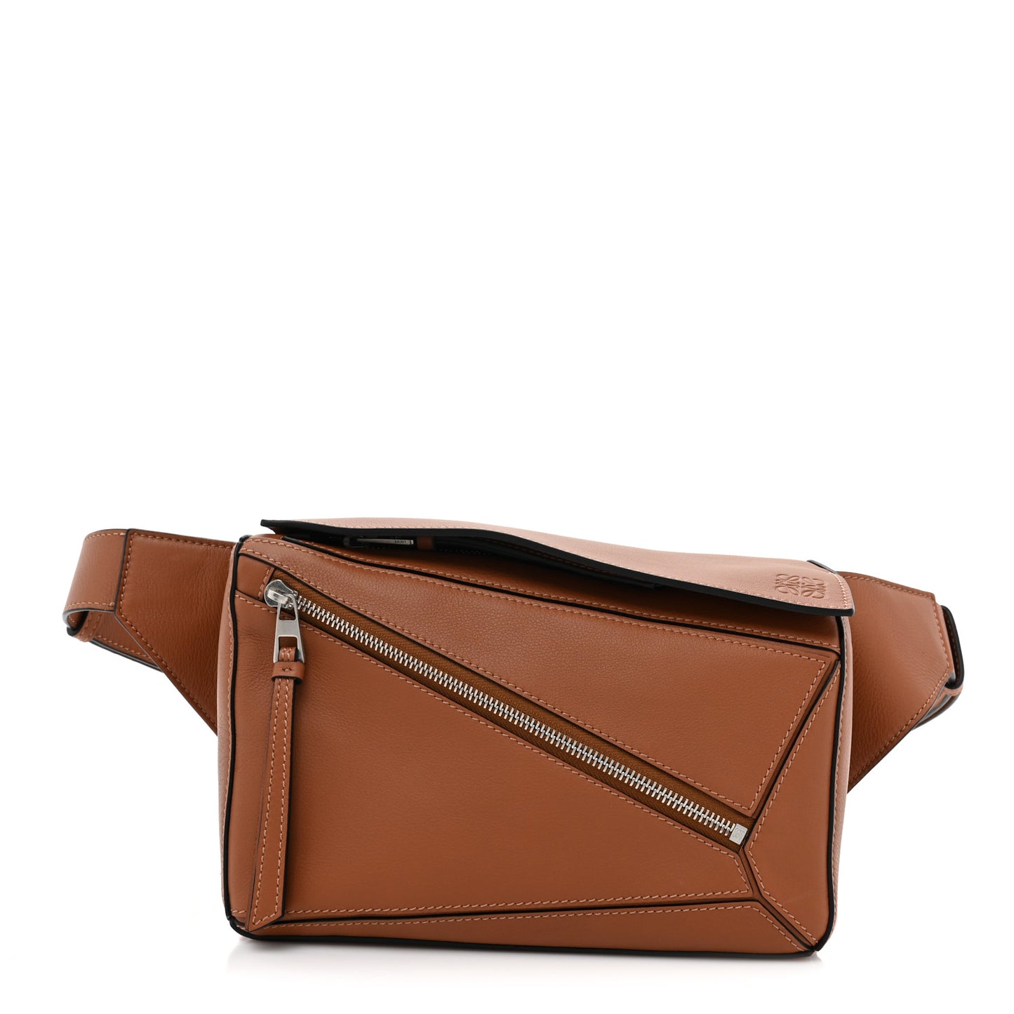 Calfskin Small Puzzle Bumbag Tan
