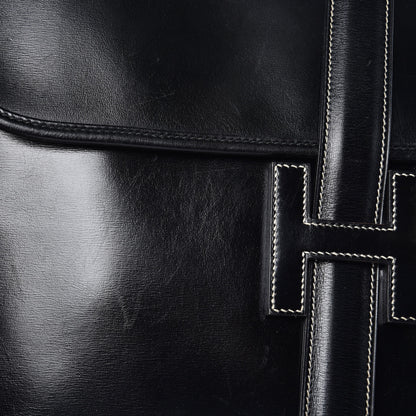 Hermes Box Jige GM Clutch Black 10 of 15