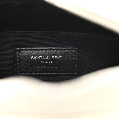 Saint Laurent Calfskin Matelasse Monogram Lou Belt Bag Crema Soft 6 of 10
