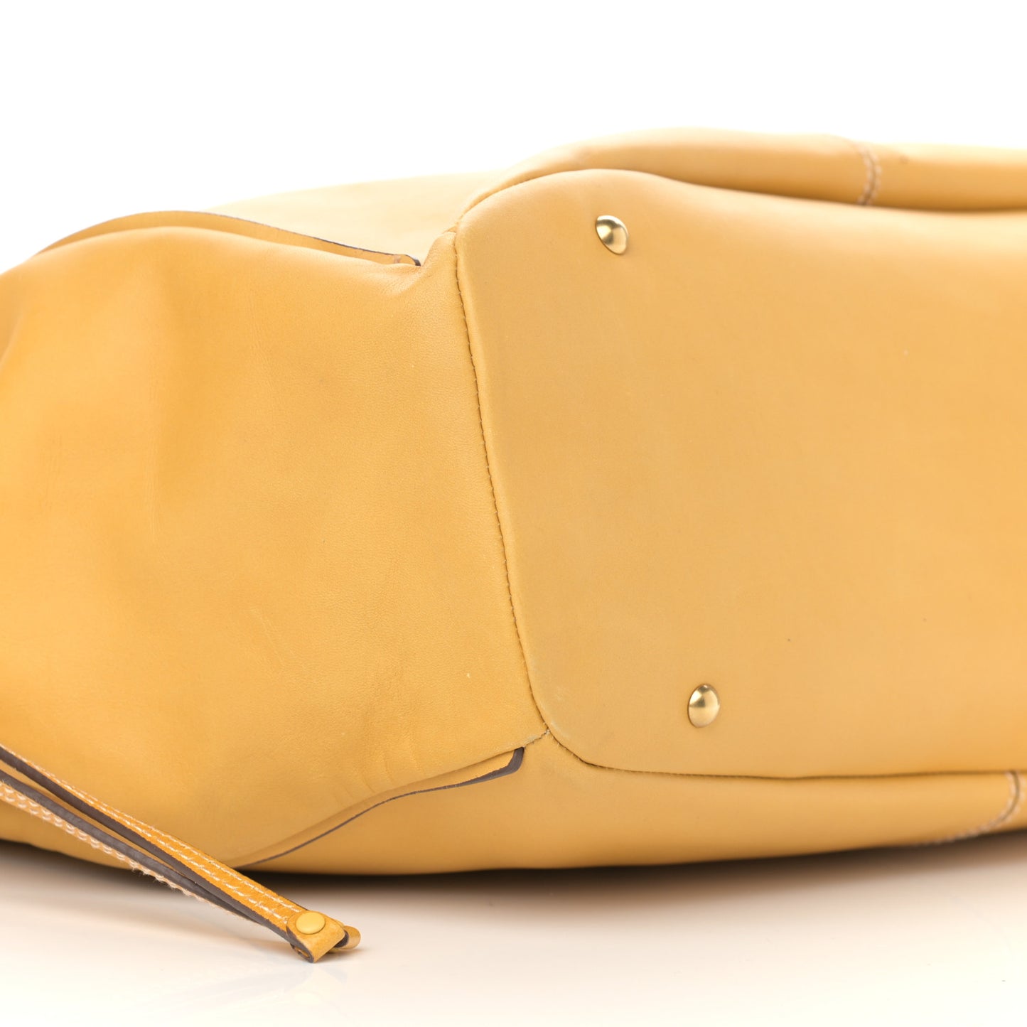Calfskin Shoulder Bag Yellow