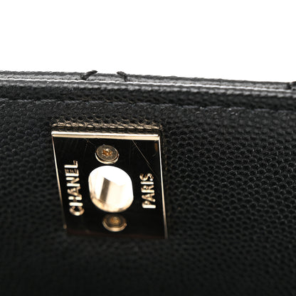 Chanel Caviar Quilted Mini Coco Handle Flap Black 13 of 14