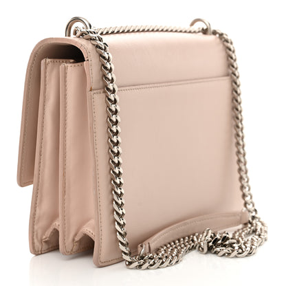 Saint Laurent Calfskin Medium Monogram Sunset Marble Pink 3 of 21