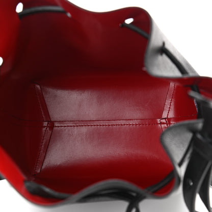 Mansur Gavriel Calfskin Mini Bucket Bag Black Flamma 5 of 14