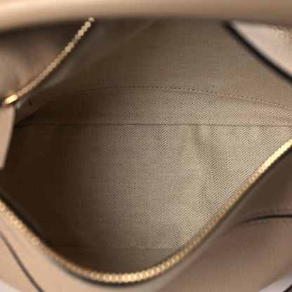 Loewe Grained Calfskin Small Puzzle Bag Sand 5 of 8