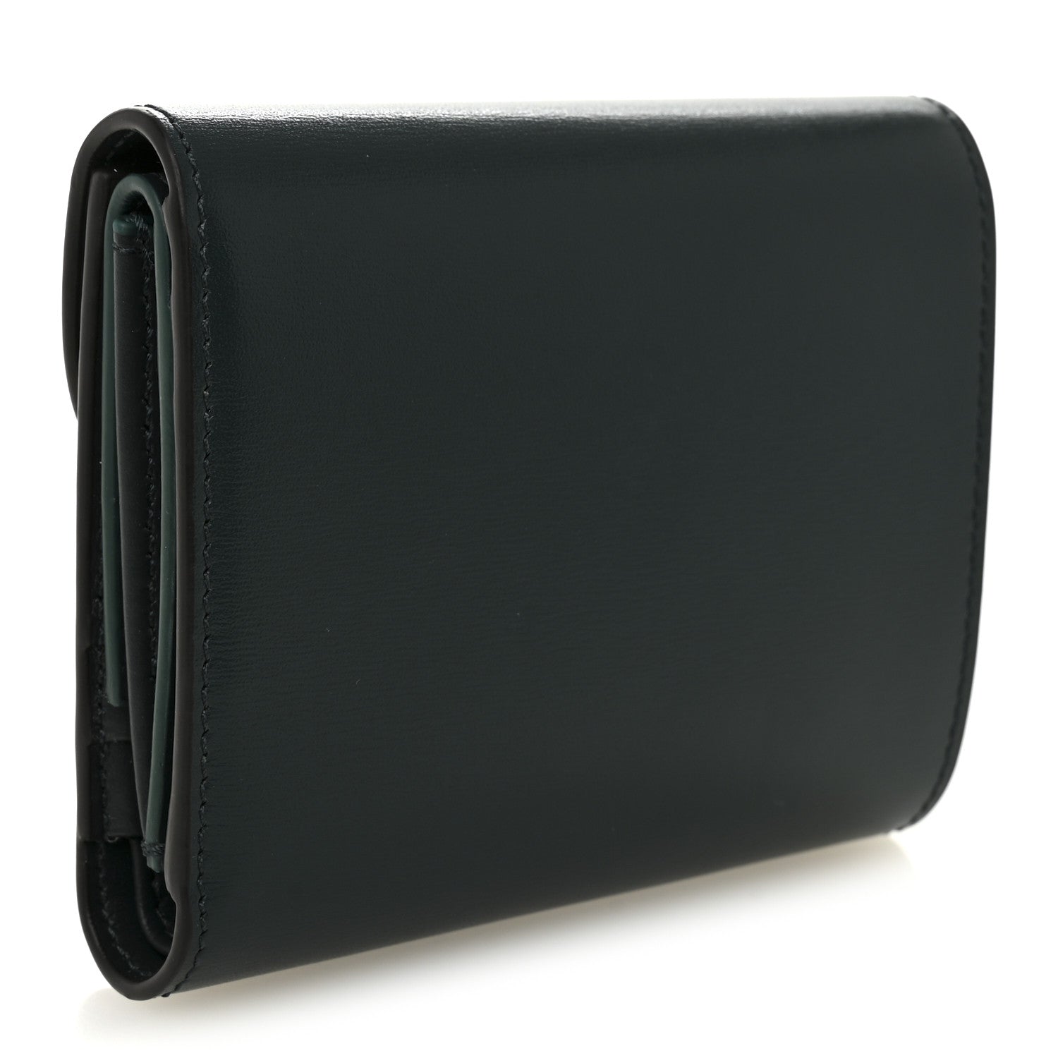 Celine Shiny Smooth Lambskin Small Triomphe Wallet Amazone 3 of 6