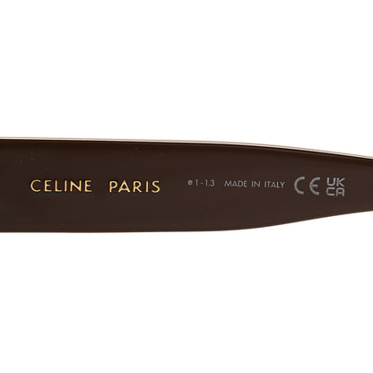 Celine Acetate Triomphe Sunglasses CL 40253I Chocolate 5 of 7