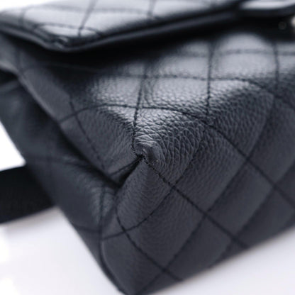 Chanel Grained Calfskin Quilted 2.55 Reissue Flap Belt Bag Clutch Black 9 of 13
