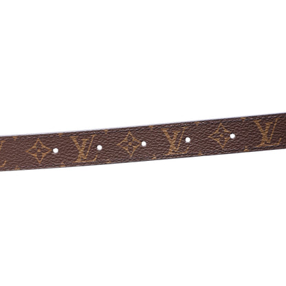 Louis Vuitton Calfskin Monogram 20mm LV Iconic Reversible Belt 85 34 Black 5 of 8