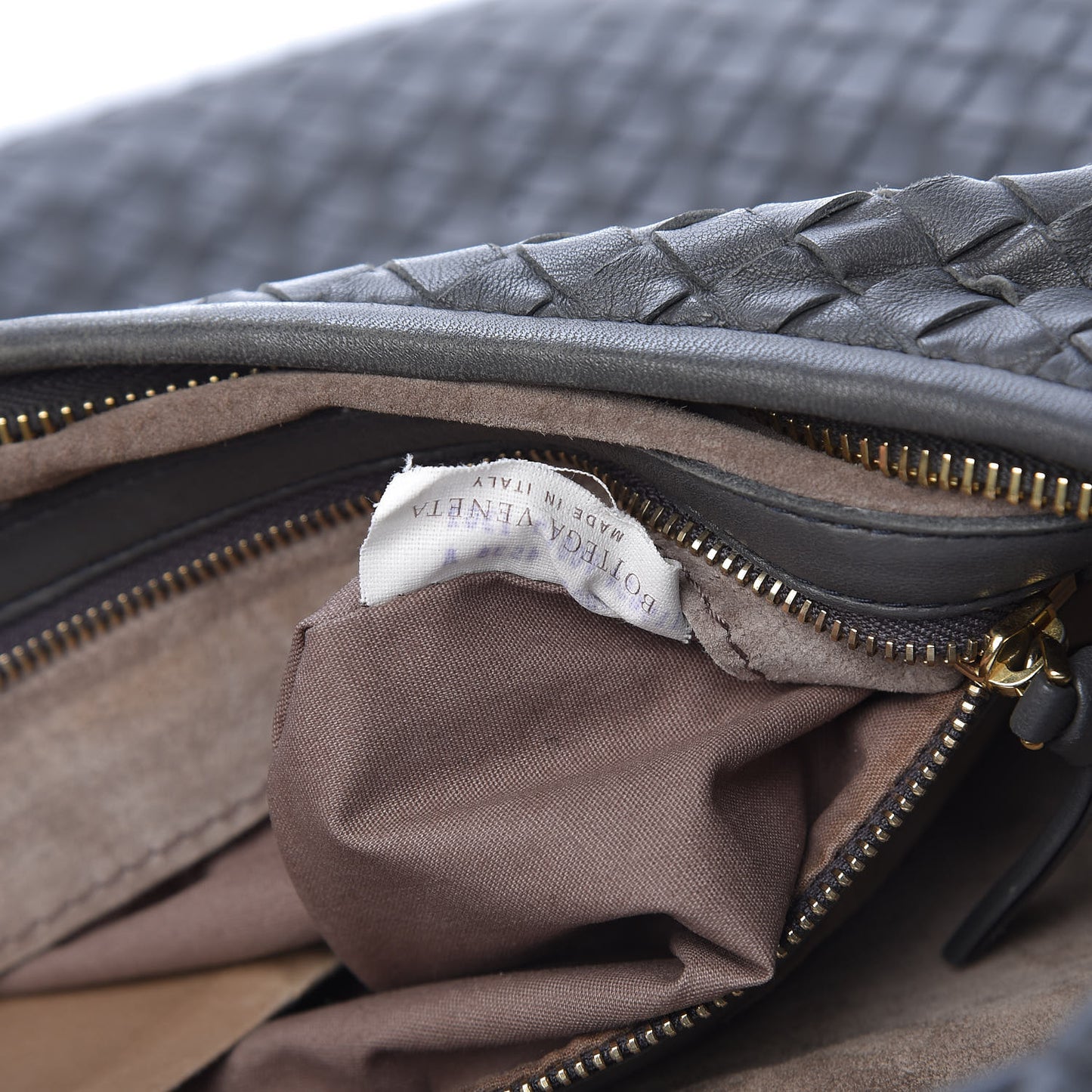 Nappa Intrecciato Large Veneta Hobo Matita