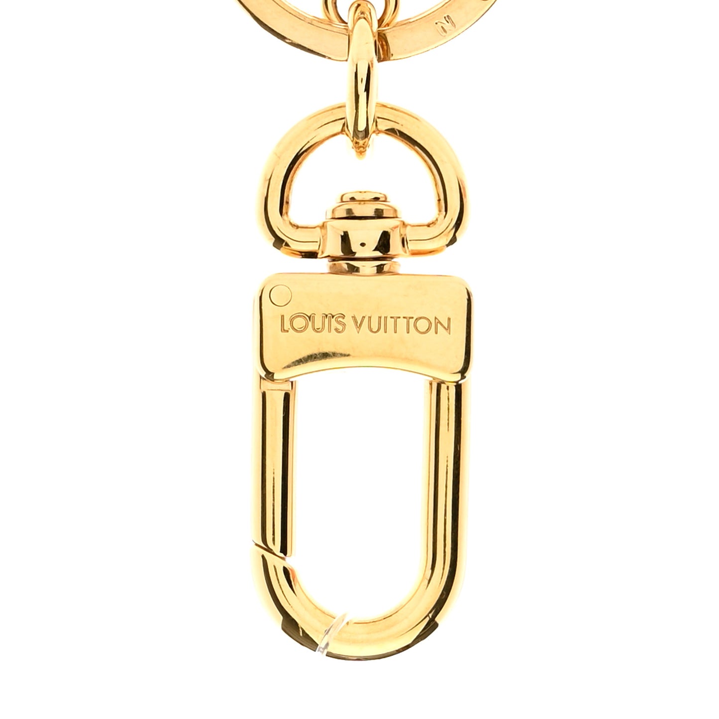 Monogram Puzzle Flower Bag Charm Key Holder