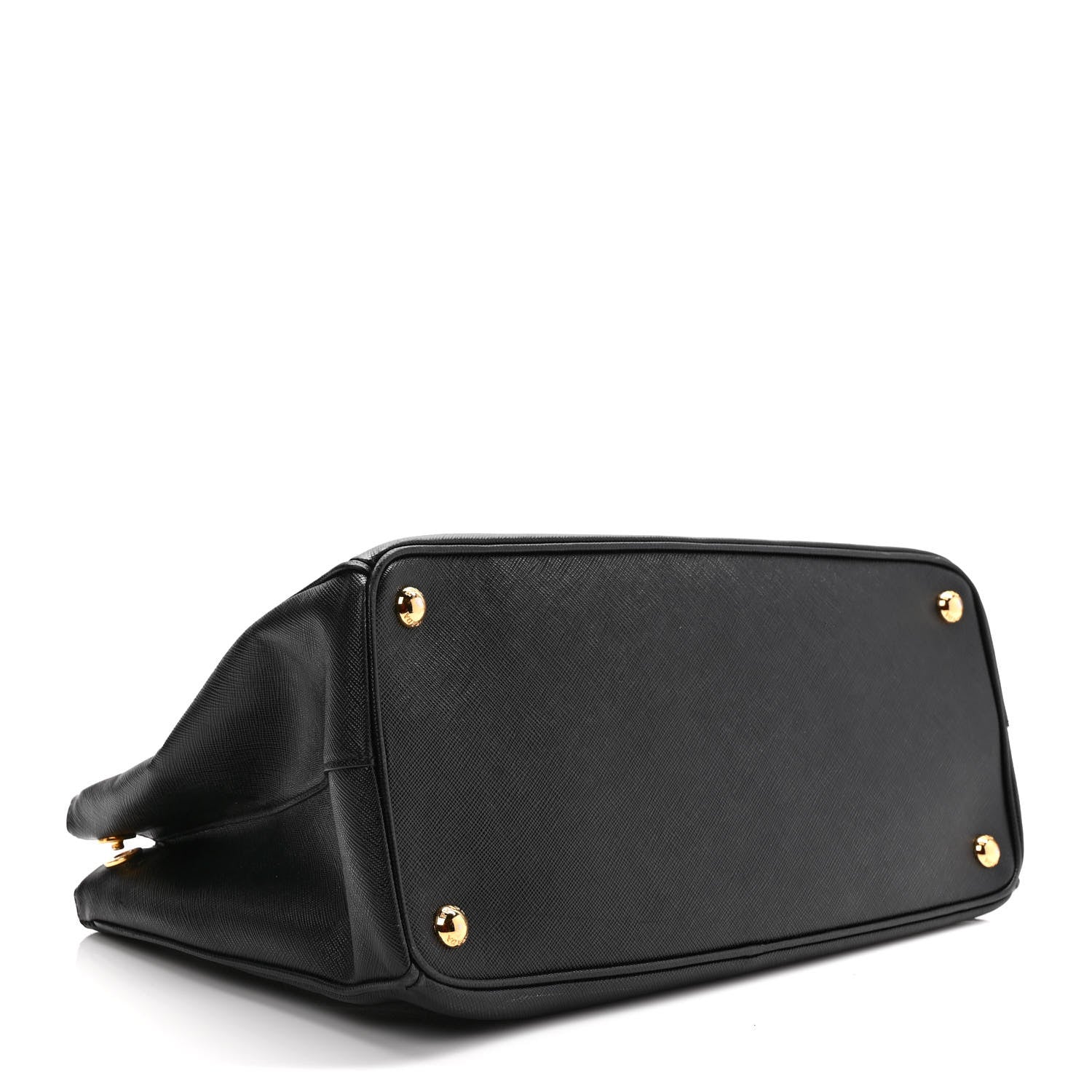 Prada Saffiano Small Galleria Double Zip Tote Black 3 of 8