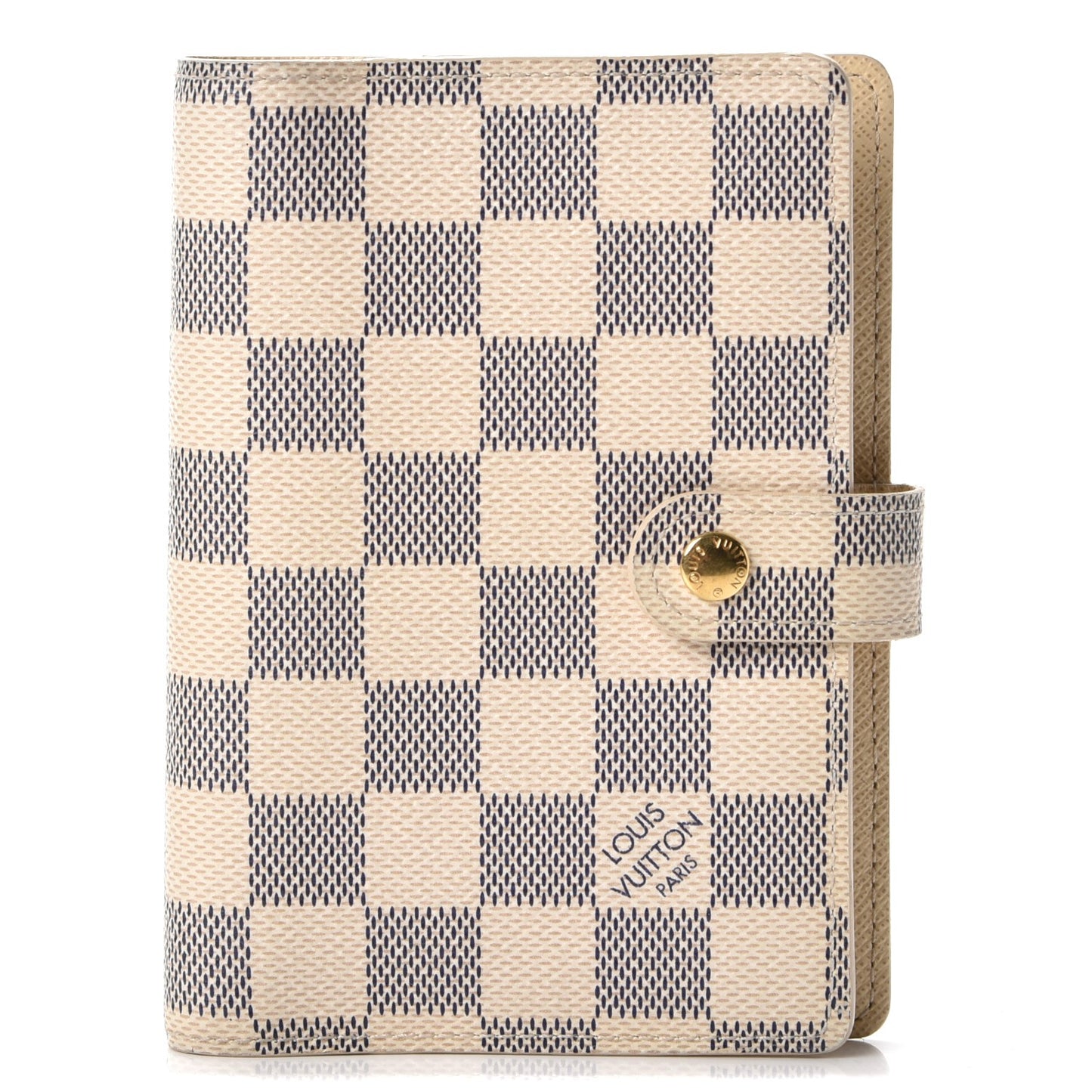 Damier Azur Small Ring Agenda Cover