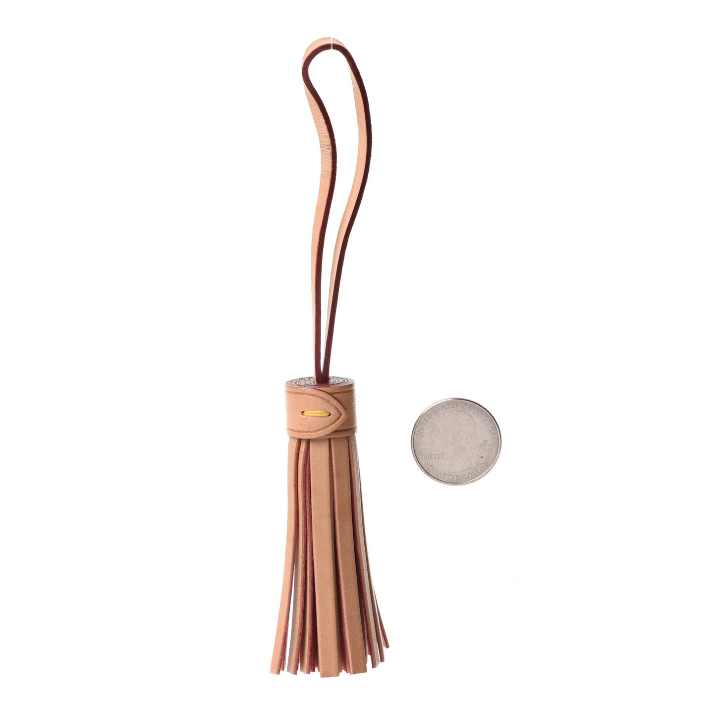 Vachetta Croisette Tassel Bag Charm