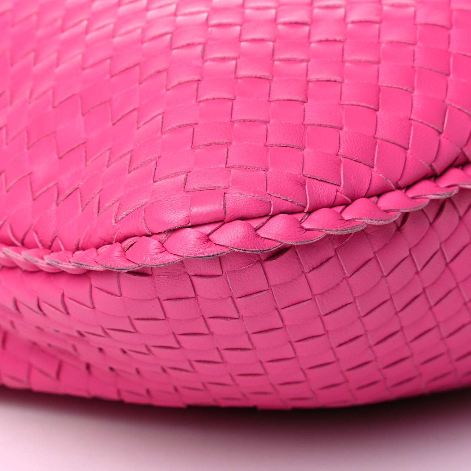 Bottega Veneta Nappa Intrecciato Large Veneta Hobo Rosa Shock 5 of 6
